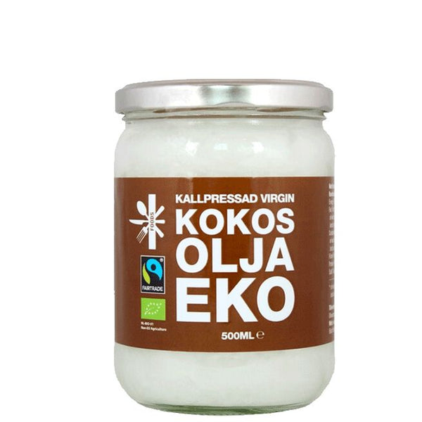 Kallpressad Virgin Kokosolja EKO 500 ml