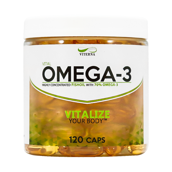 Omega-3, 120caps (70% EPA/DHA)